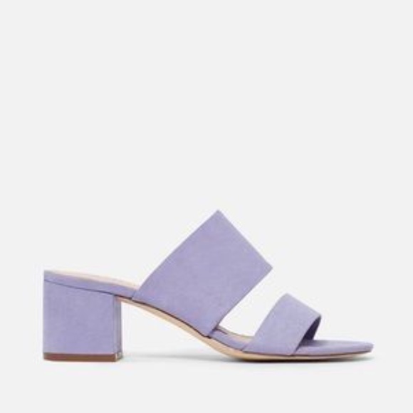Lilac Block Heel Sandal - Picture 2 of 5